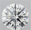 Lab Grown Diamond 3.30 Carats, Round with Excellent Cut, F Color, VVS2 Clarity and Certified by IGI