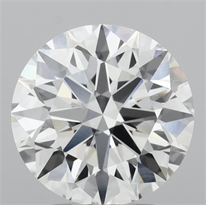 Picture of Lab Grown Diamond 3.30 Carats, Round with Excellent Cut, F Color, VVS2 Clarity and Certified by IGI