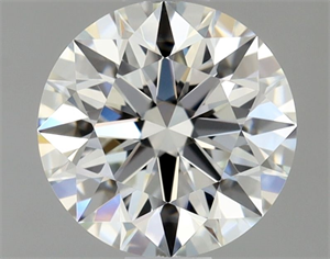 Foto Diamante Natural 0.81 quilates, Redondo , Color H, claridad IF y certificado GIA de