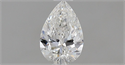 Diamante Natural 0.52 quilates, De pera , Color F, claridad VVS1 y certificado GIA