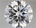 Lab Grown Diamond 7.02 Carats, Round with Excellent Cut, E Color, VVS2 Clarity and Certified by IGI