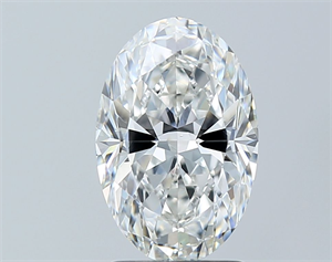Foto Diamante Natural 2.01 quilates, Ovalado , Color E, claridad VS2 y certificado GIA de
