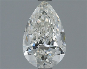 Picture of Natural Diamond 1.00 Carats, Pear with  Cut, H Color, SI1 Clarity and Certified by IGI