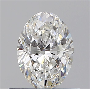 Picture of Natural Diamond 0.52 Carats, Oval with  Cut, E Color, VS2 Clarity and Certified by GIA