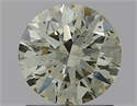 Natural Diamond 1.21 Carats, Round with Excellent Cut, K Color, SI1 Clarity and Certified by IGI