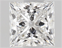 Natural Diamond 0.52 Carats, Princess with  Cut, E Color, VS1 Clarity and Certified by GIA