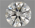 Natural Diamond 0.42 Carats, Round with Excellent Cut, I Color, SI1 Clarity and Certified by IGI
