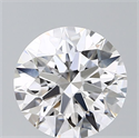 Lab Grown Diamond 3.74 Carats, Round with Ideal Cut, D Color, VS1 Clarity and Certified by IGI