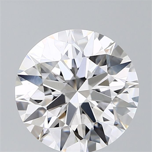 Picture of Lab Grown Diamond 3.74 Carats, Round with Ideal Cut, D Color, VS1 Clarity and Certified by IGI