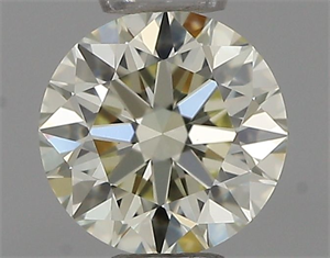 Picture of Natural Diamond 0.40 Carats, Round with Excellent Cut, M Color, VVS2 Clarity and Certified by IGI