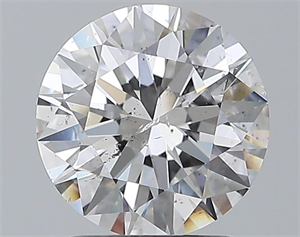 Foto Diamante Natural 1.75 quilates, Redondo , Color E, claridad SI2 y certificado GIA de