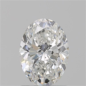 Foto Diamante Natural 1.20 quilates, Ovalado , Color F, claridad SI1 y certificado GIA de