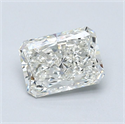 Natural Diamond 1.01 Carats, Radiant with  Cut, I Color, VS1 Clarity and Certified by GIA