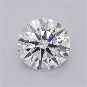 Picture of Lab Grown Diamond 1.05 Carats, Round with Ideal Cut, D Color, VVS2 Clarity and Certified by IGI