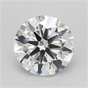 Lab Grown Diamond 1.00 Carats, Round with Ideal Cut, D Color, VVS1 Clarity and Certified by IGI