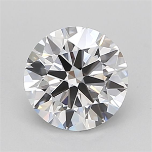 Picture of Lab Grown Diamond 1.00 Carats, Round with Ideal Cut, D Color, VVS1 Clarity and Certified by IGI