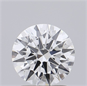 Del inventario de diamantes de laboratorio, 1.56 quilates, Redondo , Color D, claridad VS1 y certificado IGI
