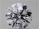 Natural Diamond 0.80 Carats, Round with Excellent Cut, F Color, SI2 Clarity and Certified by GIA