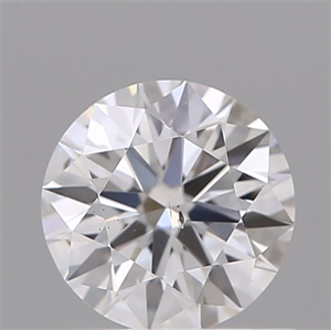Picture of Natural Diamond 0.70 Carats, Round with Excellent Cut, D Color, SI1 Clarity and Certified by GIA