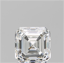 Natural Diamond 1.50 Carats, Asscher with  Cut, E Color, VVS2 Clarity and Certified by GIA