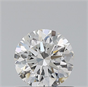 Diamante Natural 0.60 quilates, Redondo , Color H, claridad VVS1 y certificado GIA
