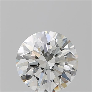 Foto Diamante Natural 1.55 quilates, Redondo , Color G, claridad IF y certificado GIA de