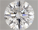 Lab Grown Diamond 1.03 Carats, Round with Ideal Cut, D Color, VS1 Clarity and Certified by IGI