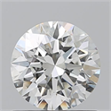Natural Diamond 0.90 Carats, Round with Excellent Cut, J Color, SI1 Clarity and Certified by GIA