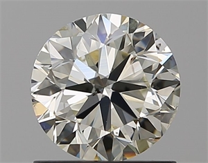 Foto Diamante Natural 1.01 quilates, Redondo , Color L, claridad SI2 y certificado GIA de