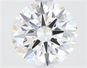 Del inventario de diamantes de laboratorio, 1.80 quilates, Redondo , Color D, claridad VVS2 y certificado IGI