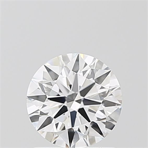 Picture of Lab Grown Diamond 1.03 Carats, Round with Ideal Cut, D Color, VVS2 Clarity and Certified by IGI