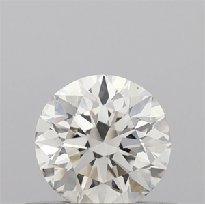 Picture of Natural Diamond 0.42 Carats, Round with Excellent Cut, K Color, SI1 Clarity and Certified by IGI