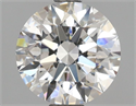 Lab Grown Diamond 2.06 Carats, Round with Ideal Cut, E Color, VVS2 Clarity and Certified by IGI