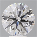 Lab Grown Diamond 5.02 Carats, Round with Excellent Cut, E Color, VVS2 Clarity and Certified by IGI
