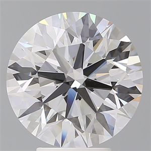 Picture of Lab Grown Diamond 5.02 Carats, Round with Excellent Cut, E Color, VVS2 Clarity and Certified by IGI
