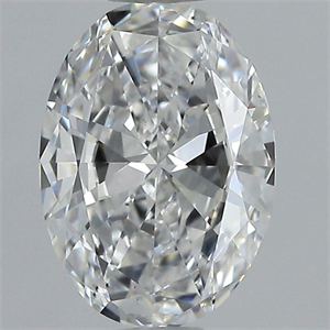 Foto Diamante Natural 0.51 quilates, Ovalado , Color D, claridad VS2 y certificado GIA de