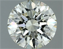 Natural Diamond 1.20 Carats, Round with Excellent Cut, K Color, VS1 Clarity and Certified by IGI