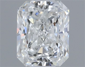 Picture of Natural Diamond 0.50 Carats, Radiant with  Cut, F Color, VS2 Clarity and Certified by GIA