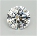 Lab Grown Diamond 6.05 Carats, Round with Excellent Cut, E Color, VS1 Clarity and Certified by IGI
