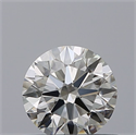 Diamante Natural 0.53 quilates, Redondo , Color H, claridad VVS1 y certificado IGI