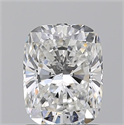 Diamante Natural 1.51 quilates, Del cojín , Color F, claridad SI1 y certificado GIA