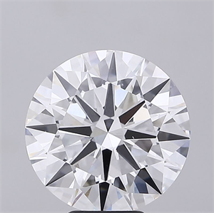 Picture of Lab Grown Diamond 7.03 Carats, Round with Ideal Cut, E Color, VS1 Clarity and Certified by IGI