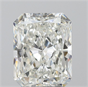 Natural Diamond 2.50 Carats, Radiant with  Cut, H Color, VS2 Clarity and Certified by GIA