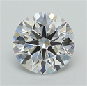 Lab Grown Diamond 1.39 Carats, Round with Excellent Cut, D Color, VS2 Clarity and Certified by GIA