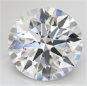 Del inventario de diamantes de laboratorio, 5.04 quilates, Redondo , Color D, claridad VVS1 y certificado GIA