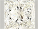 Diamante Natural 3.03 quilates, Princesa , Color J, claridad VVS2 y certificado IGI