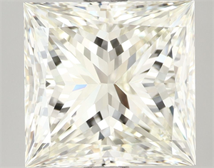 Foto Diamante Natural 3.03 quilates, Princesa , Color J, claridad VVS2 y certificado IGI de