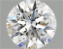 Del inventario de diamantes de laboratorio, 1.51 quilates, Redondo , Color E, claridad VS1 y certificado IGI