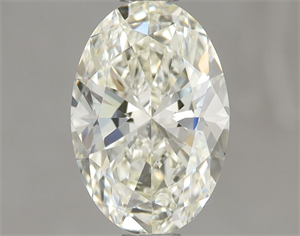 Picture of Natural Diamond 1.02 Carats, Oval with  Cut, J Color, VVS1 Clarity and Certified by IGI