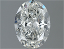 Diamante Natural 1.30 quilates, Ovalado , Color G, claridad SI1 y certificado IGI